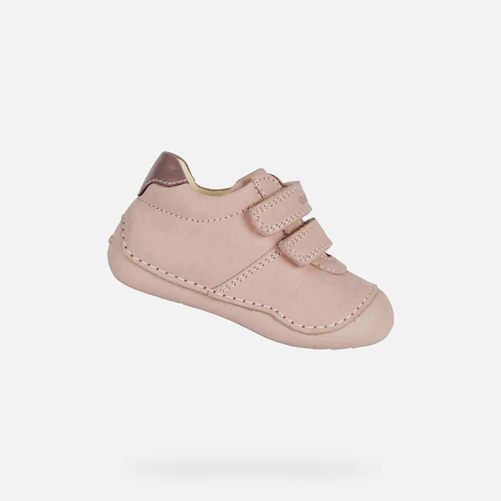 Tenis Geox Bebe Rosa - Tutim Girl - XSGQZ6210